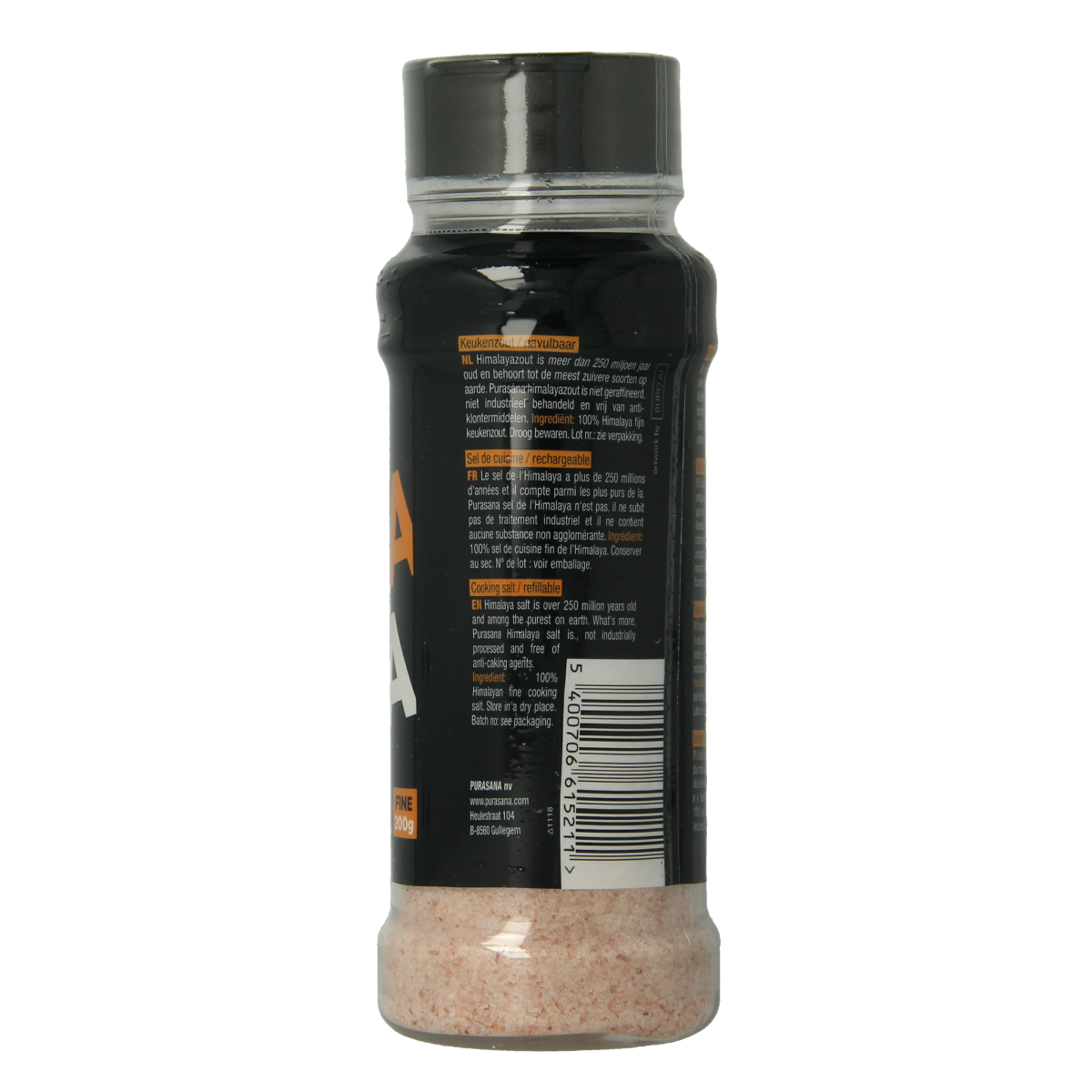 Purasana Himasala keukenzout fijn strooibus 200.00 Gram