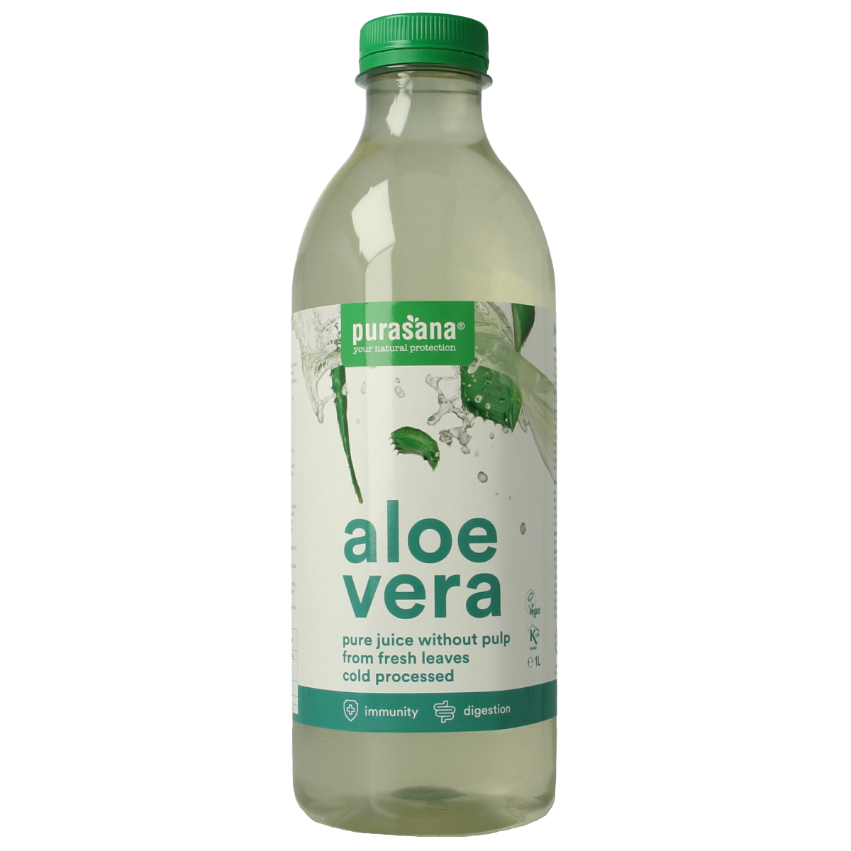 Purasana Aloe vera sap vegan bio 1.00 Liter