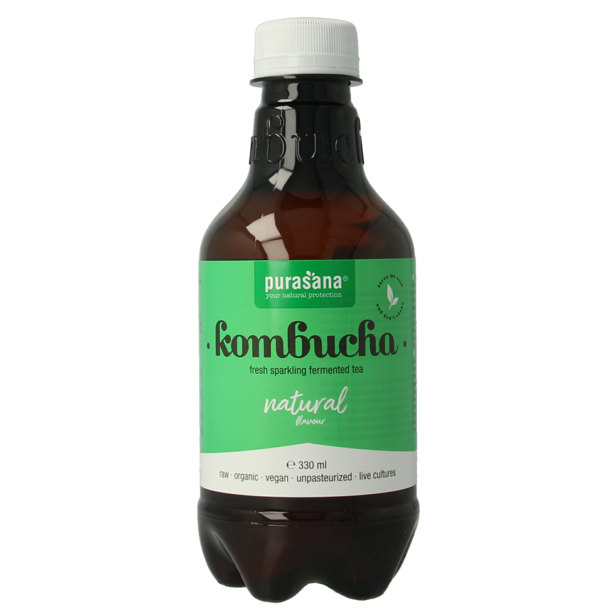 Purasana Kombucha natural vegan bio 330.00 Milliliter