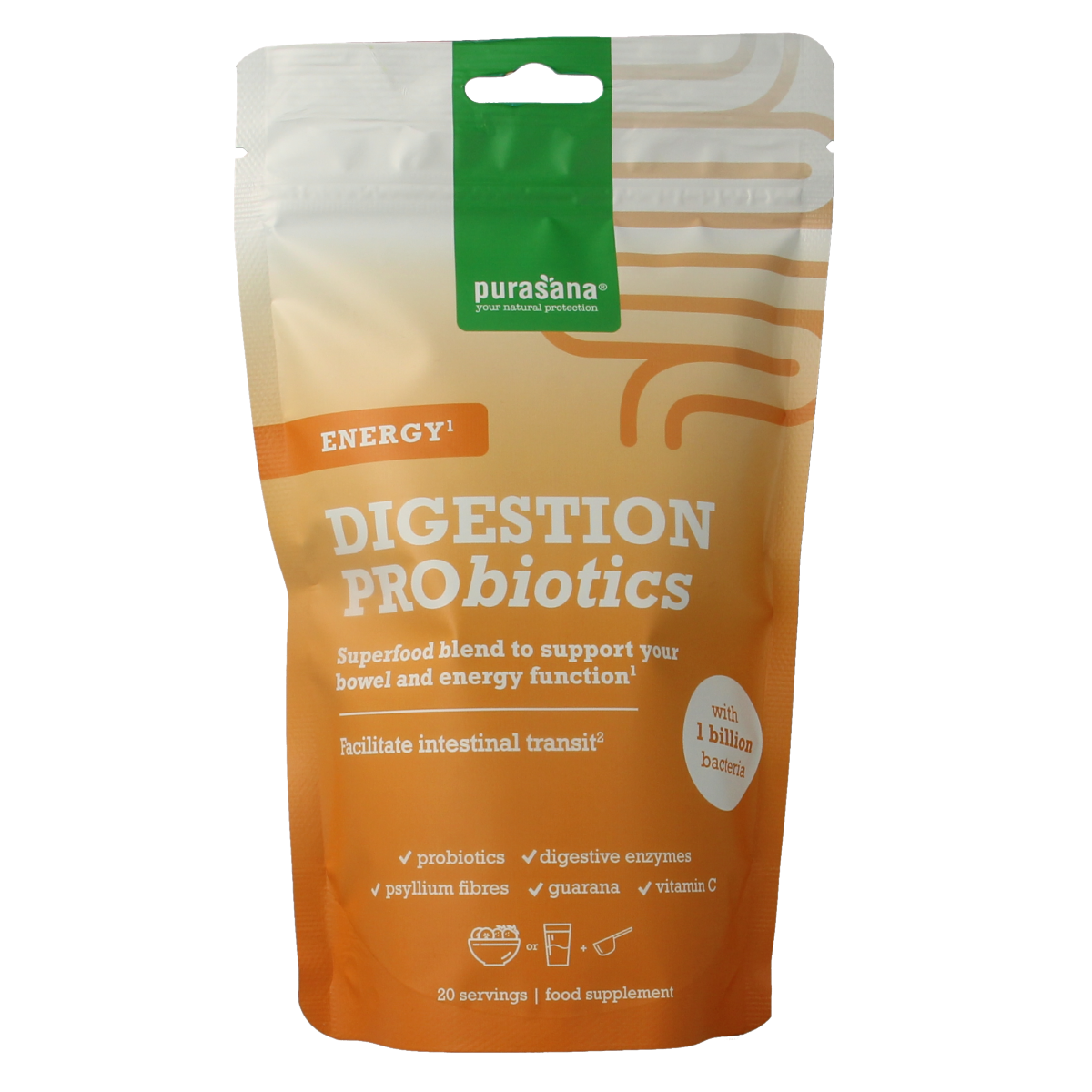 Purasana Digestion pro energy 140.00 Gram