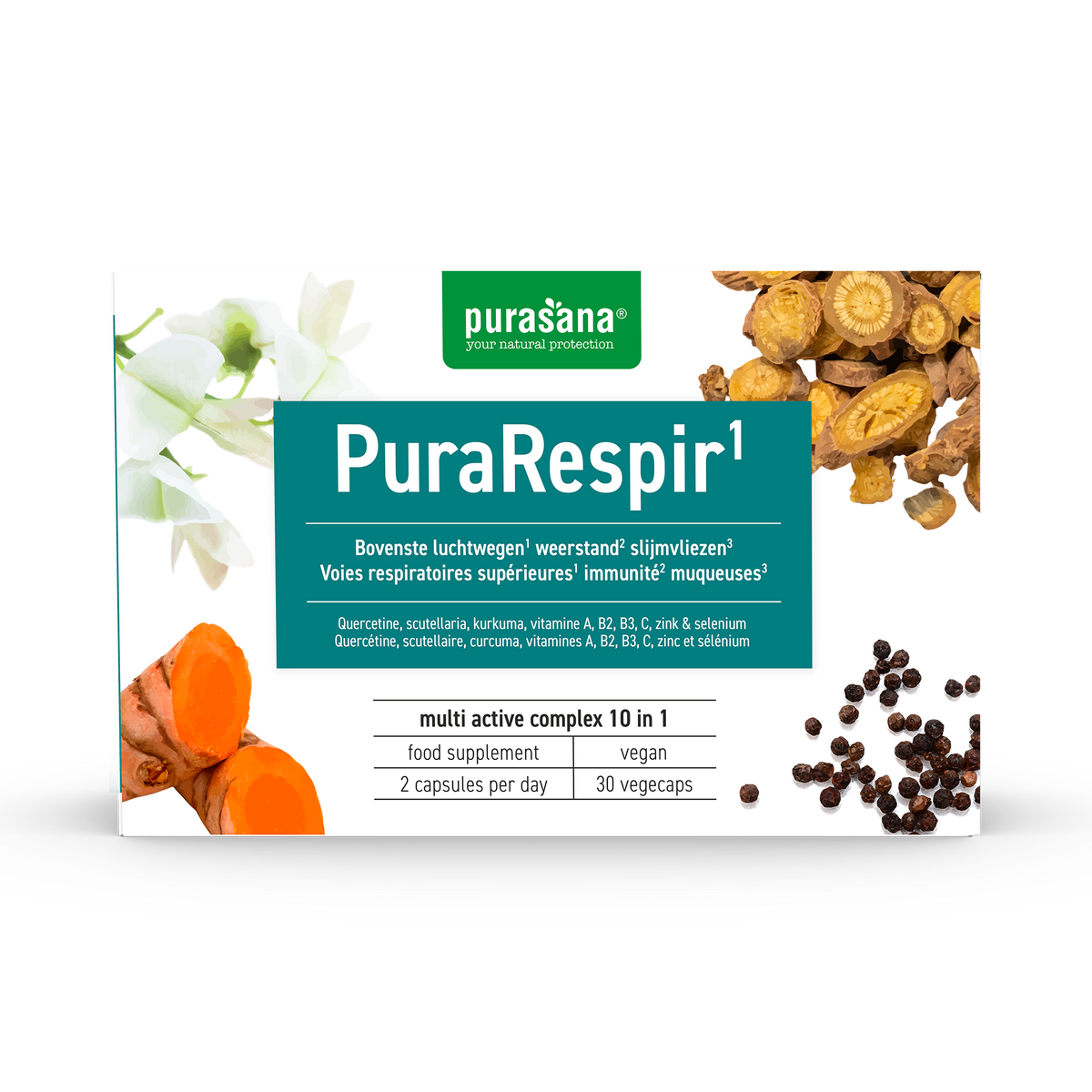 Purasana Purarespir 30.00 Vegetarische capsules