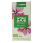 Purasana Saffraan vegan bio 60.00 Vegetarische capsules