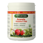 Fytostar Acerola vitamine C 500 kauwtablet 150.00 Kauwtabletten