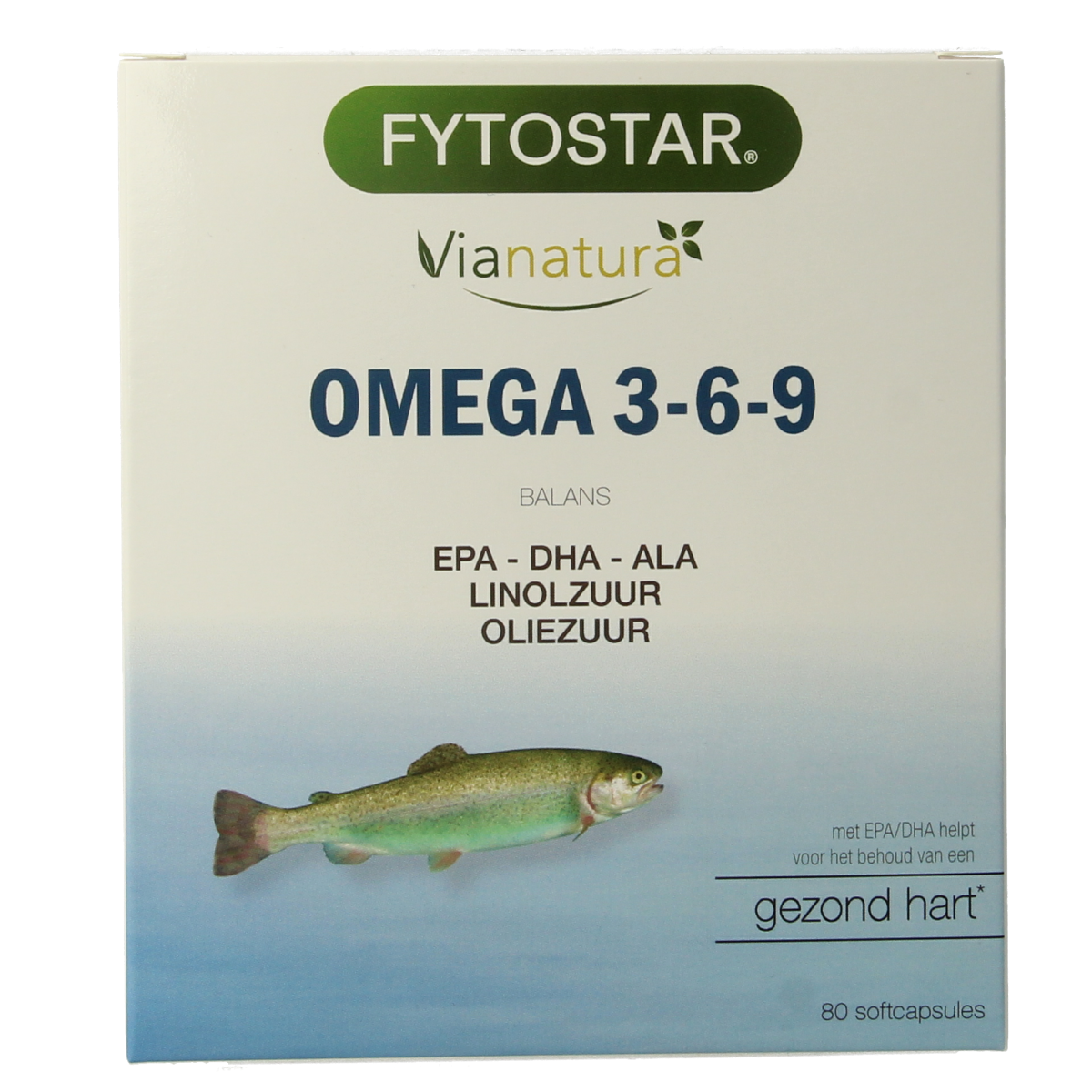Fytostar Vianatura omega 3-6-9 80.00 Capsules