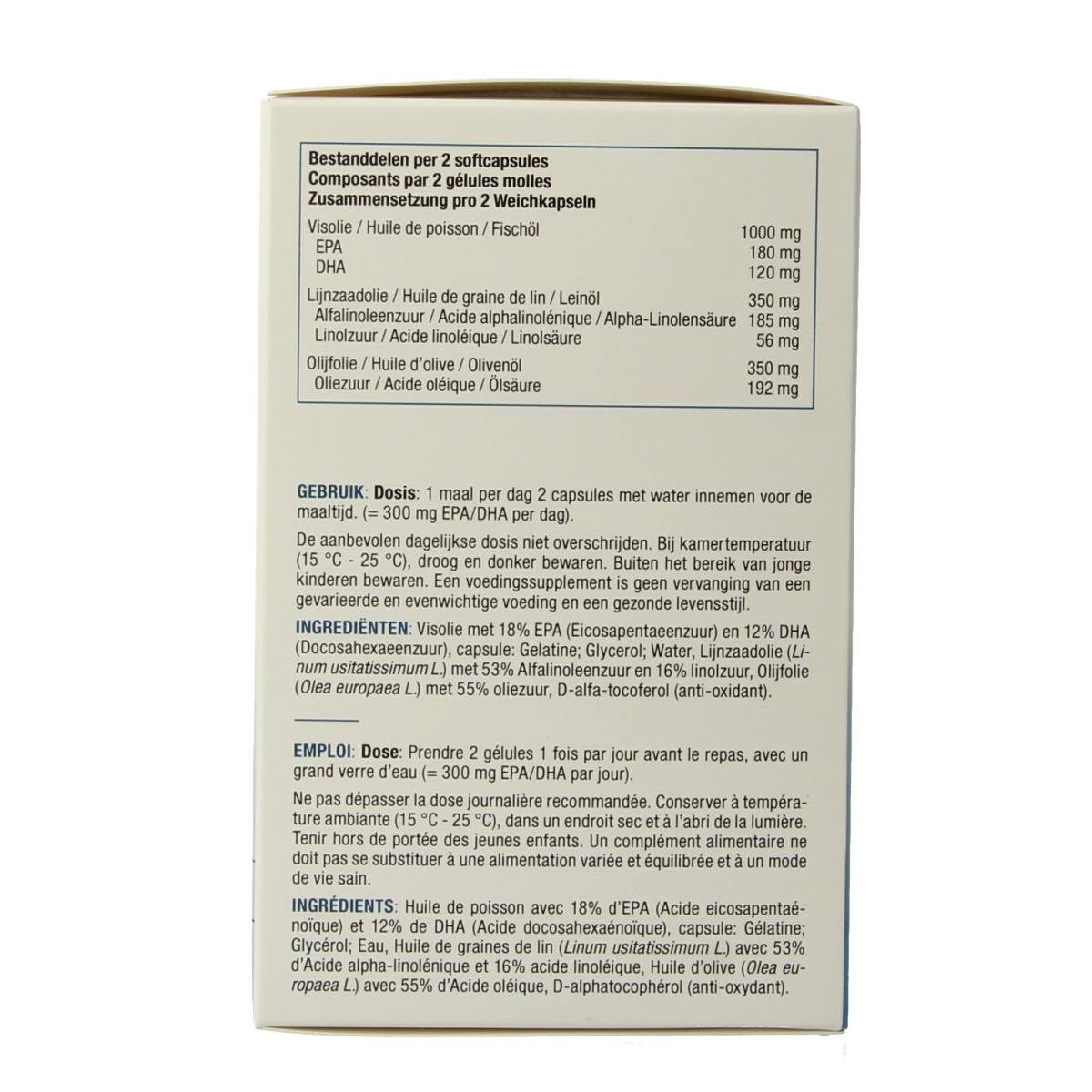 Fytostar Vianatura omega 3-6-9 80.00 Capsules