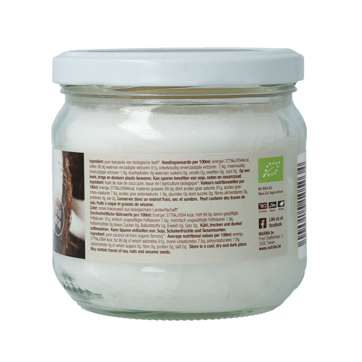 Nutribel Kokosolie extra vierge bio 300.00 Milliliter