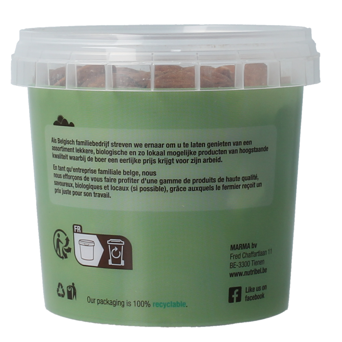 Nutribel Amandelen bio 200.00 Gram