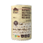 Nutribel Rijstwafels zonder zout glutenvrij bio 100.00 Gram