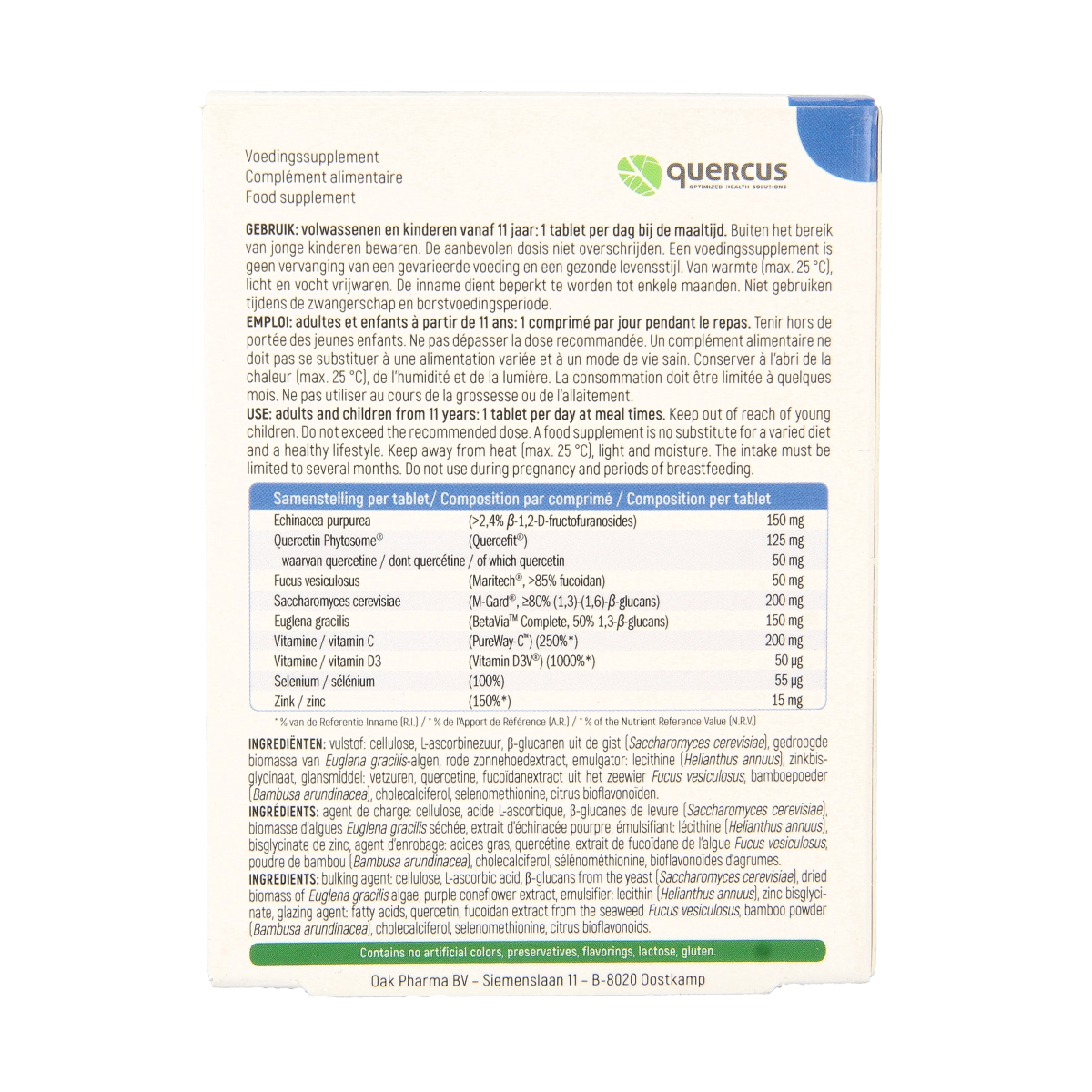Quercus Immuprotect forte  30.00 Tabletten