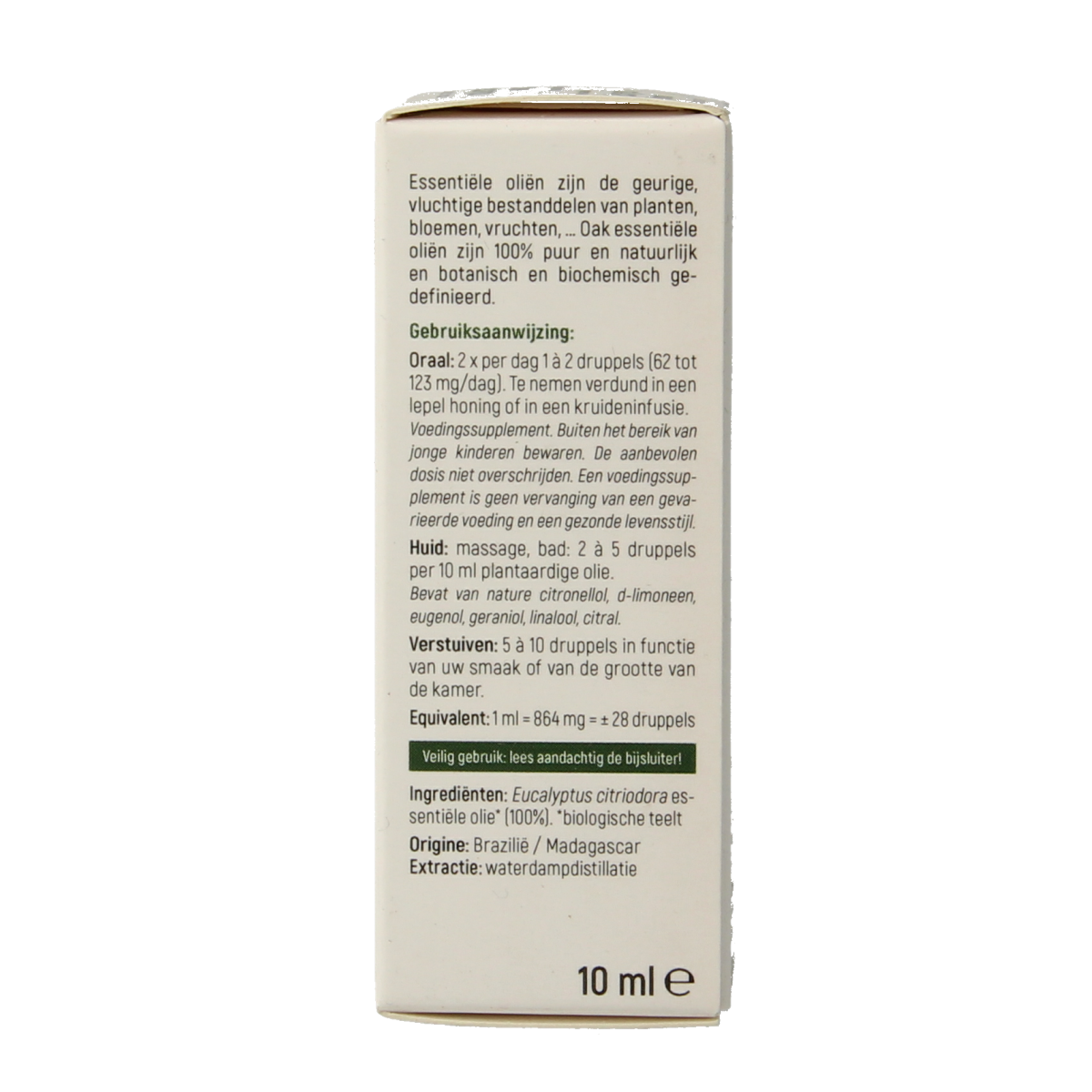 Oak Citroeneucalyptus bio 10.00 Milliliter