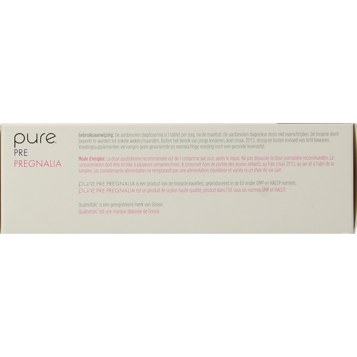 Pure Pre pregnalia 60.00 Tabletten