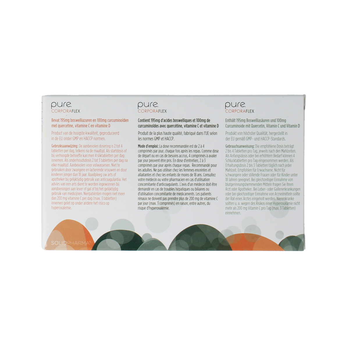 Pure Pure Corporaflex 60 60.00 Tabletten