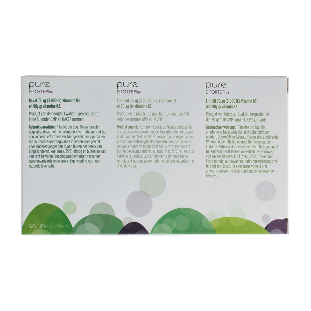 Pure D-forte plus 60.00 Tabletten