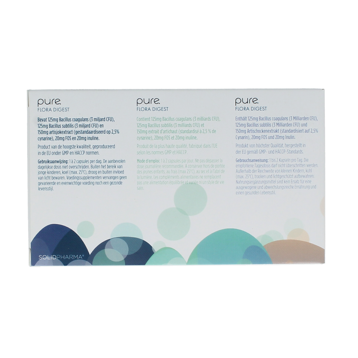 Pure Pure flora digest 30.00 Capsules