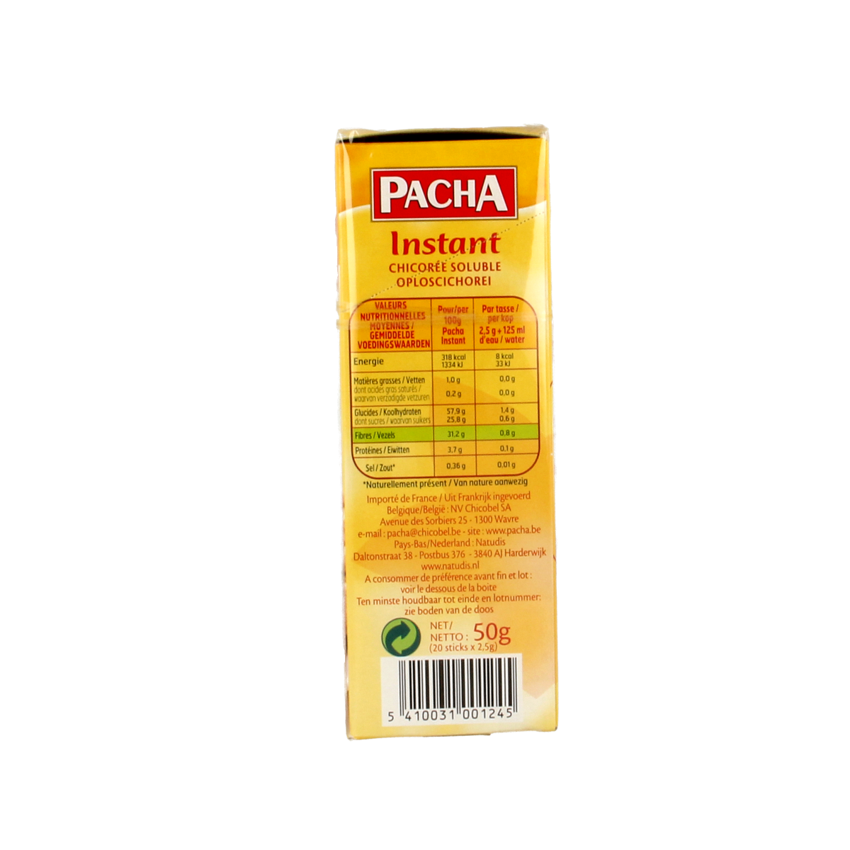 Pacha Instant sticks 20.00 Stuks