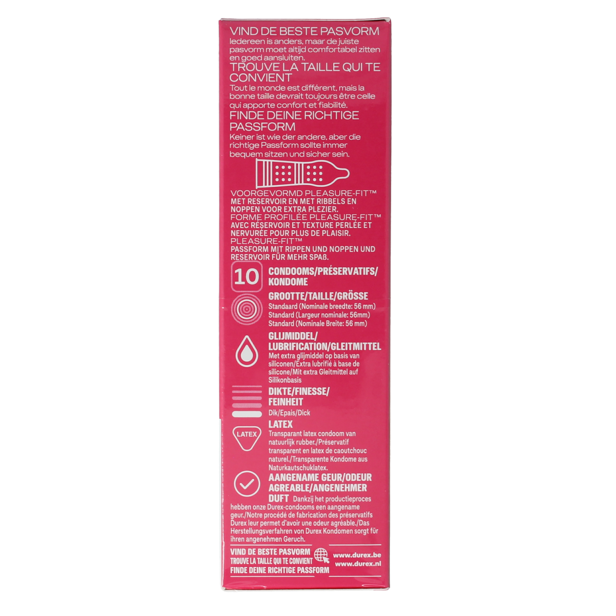 Durex Pleasure me 10.00 Stuks