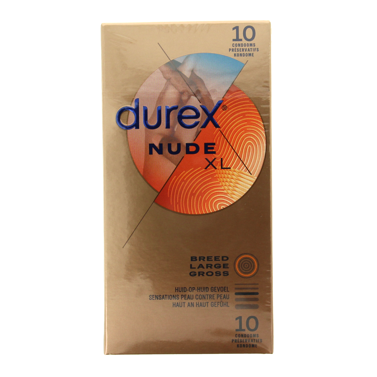 Durex Nude XL condooms 10.00 Stuks