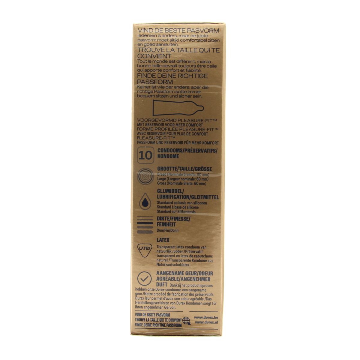 Durex Nude XL condooms 10.00 Stuks