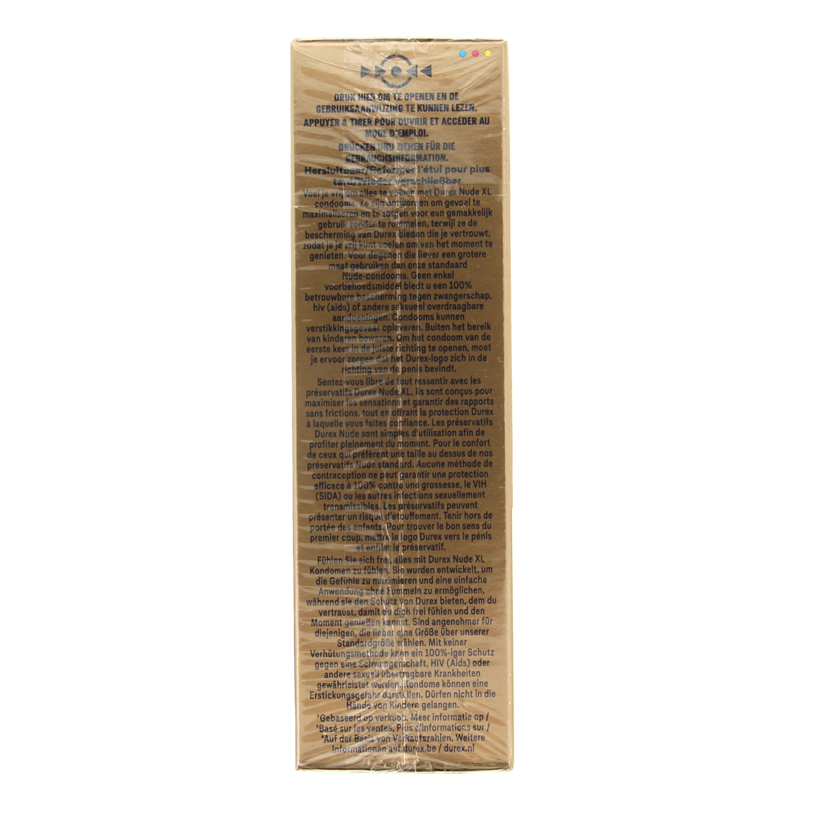 Durex Nude XL condooms 10.00 Stuks