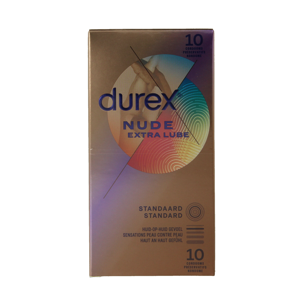 Durex Nude extra lube condooms 10.00 Stuks