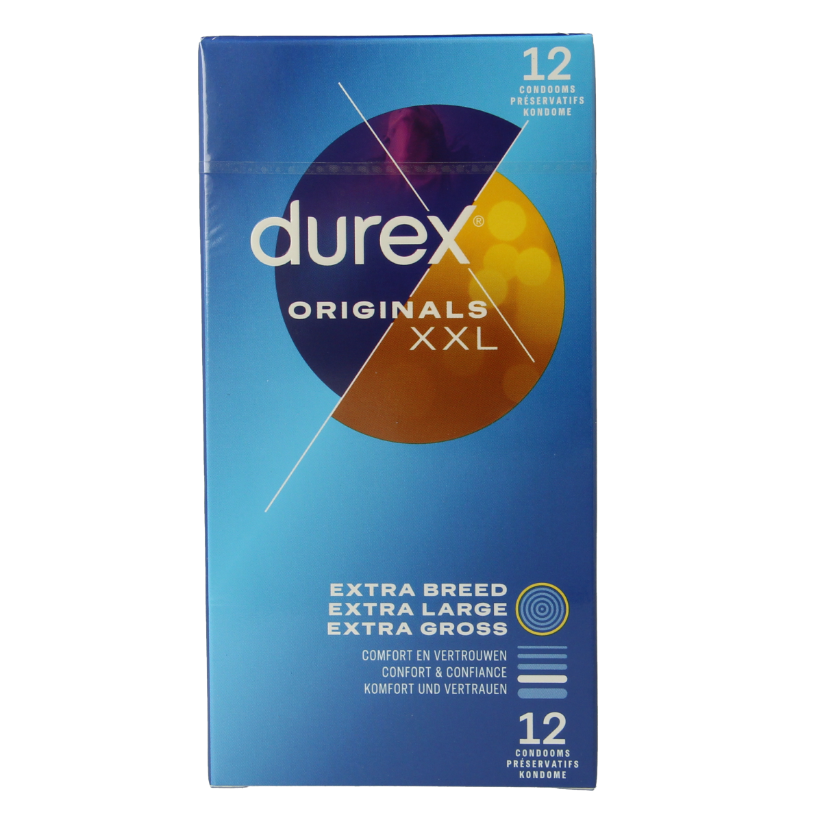 Durex Condooms XXL 12.00 Stuks
