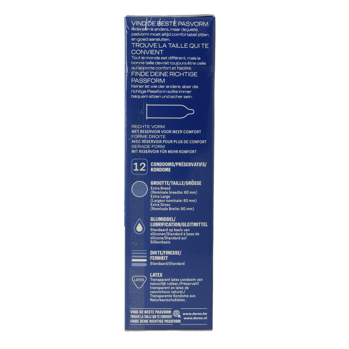 Durex Condooms XXL 12.00 Stuks