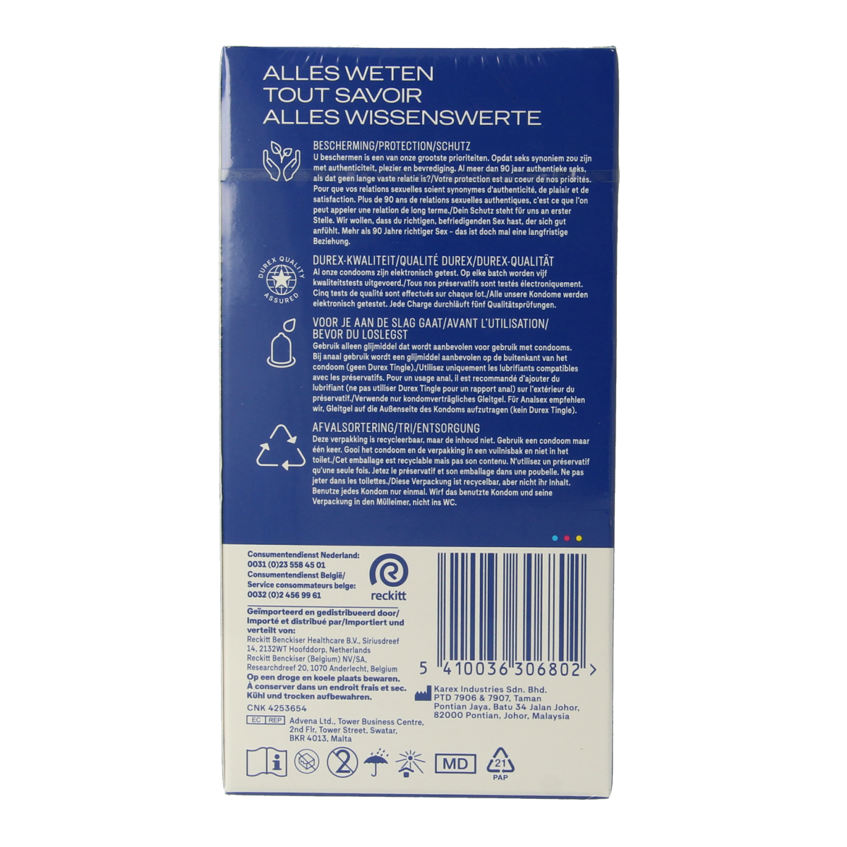 Durex Condooms XXL 12.00 Stuks