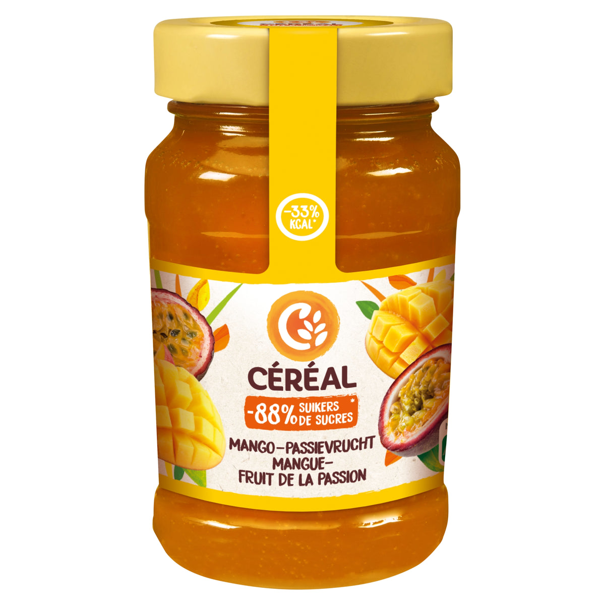 Cereal Fruit mango passievrucht suikervrij 270.00 Gram