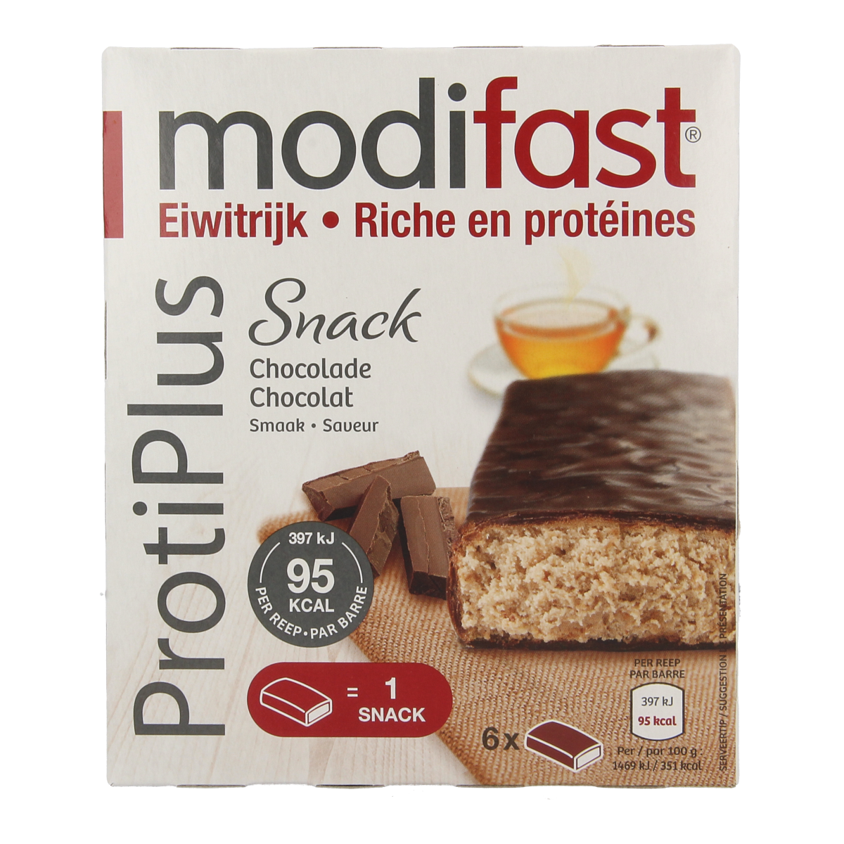 Modifast Proteine shape bar chocolate 162.00 Gram