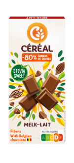 Cereal Chocolade tablet melk 85.00 Gram
