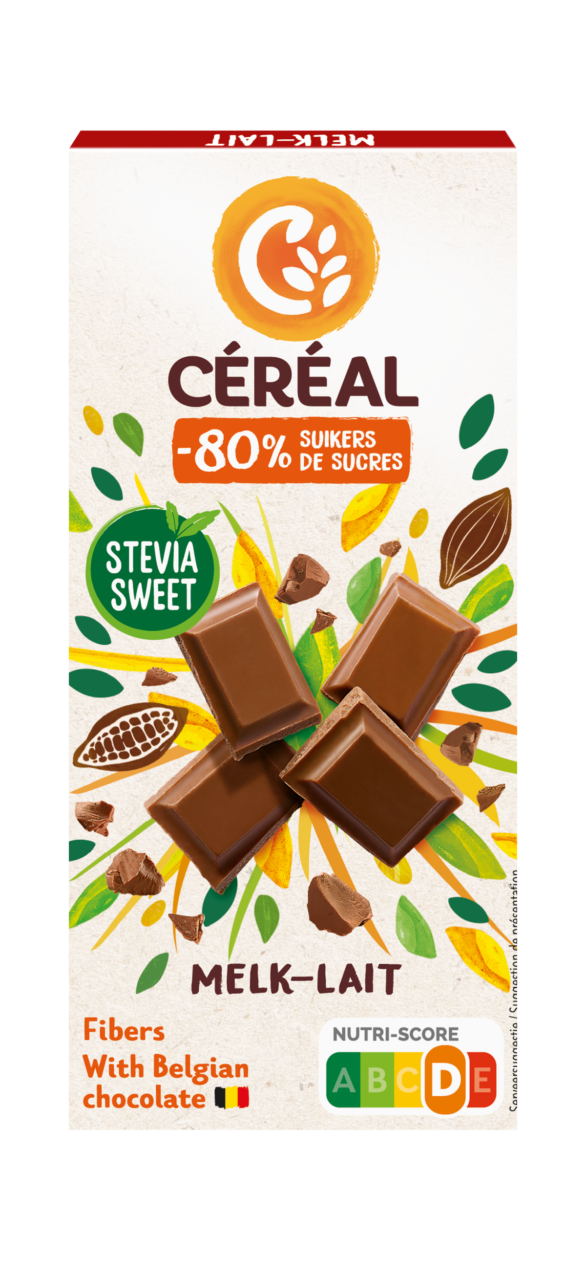 Cereal Chocolade tablet melk 85.00 Gram