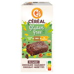 Cereal Brownies chocolade & hazeln gluten- lactosevrij 150.00 Gram