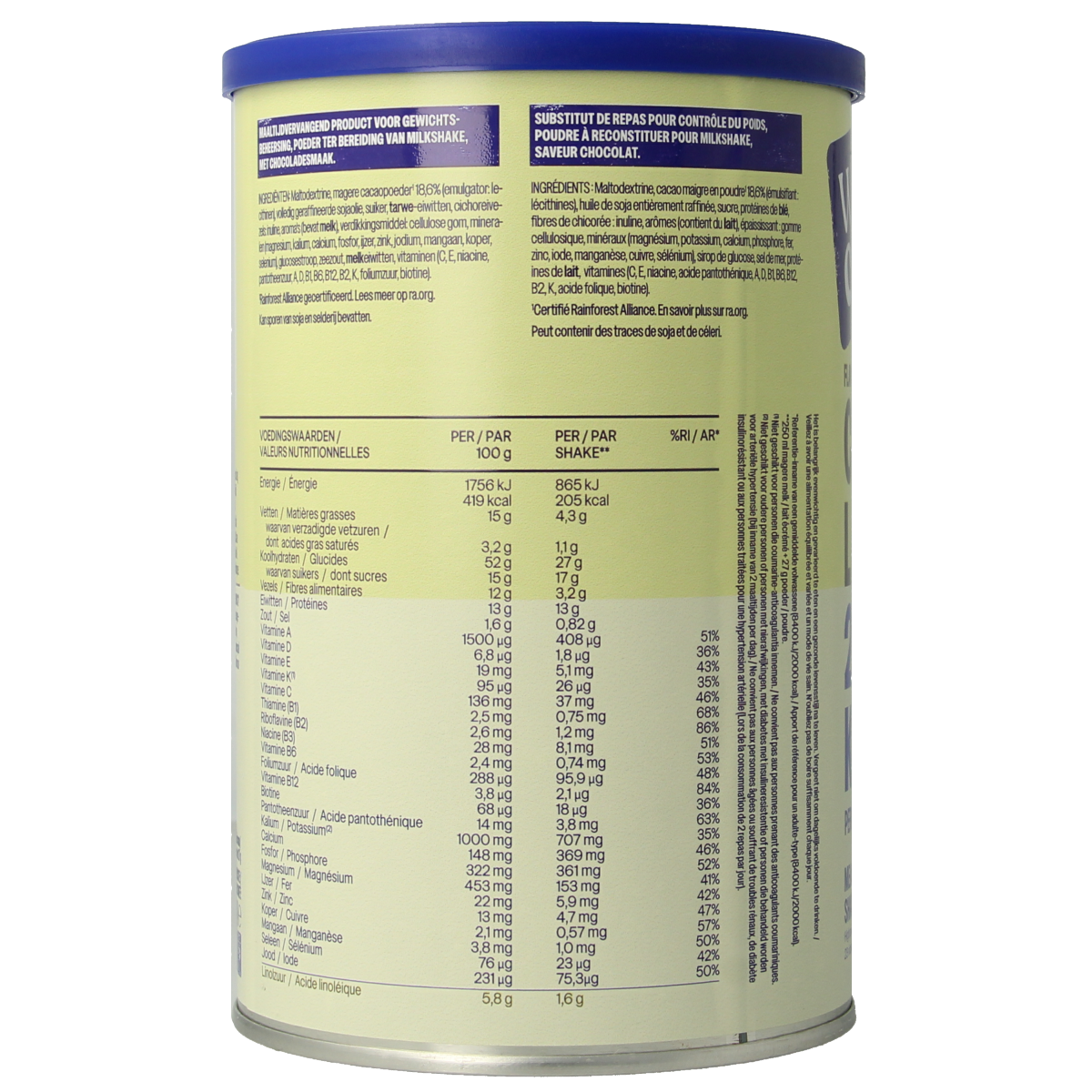 WeCare Meal replacement shake chocolate 436.00 Gram