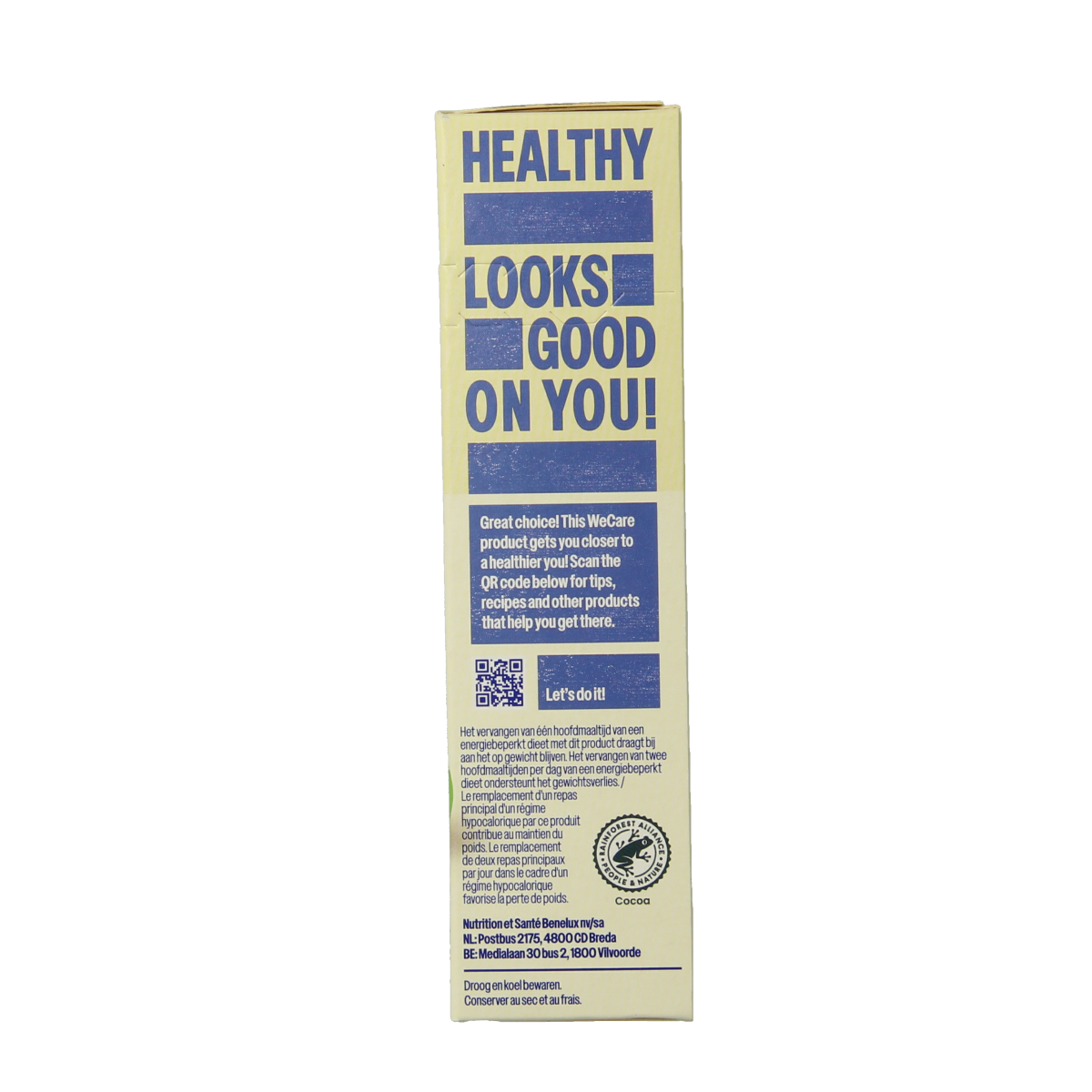 WeCare Meal replacement bars peanut nougat 116.00 Gram