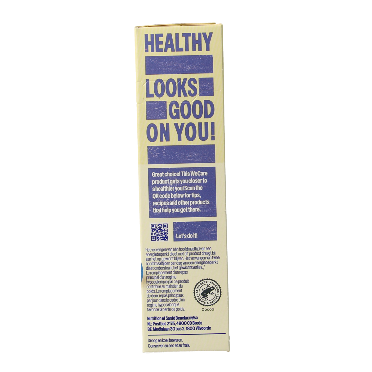 WeCare Meal replacement bars fruity banana 116.00 Gram