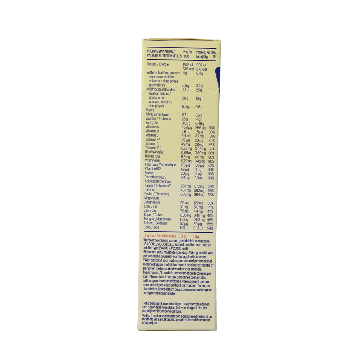 WeCare Meal replacement bars cranberry cheesecake 116.00 Gram