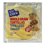 WeCare Lower kcal/carb whole grain tortillas 160 Gram