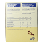 WeCare Lower kcal/carb bars crunchy dark choco 102 Gram