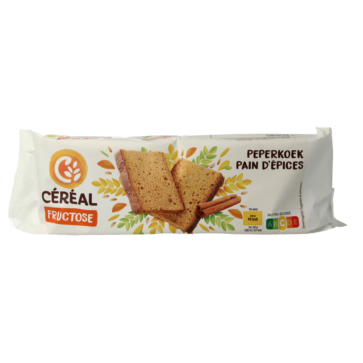 Cereal Peperkoek fructose 300.00 Gram