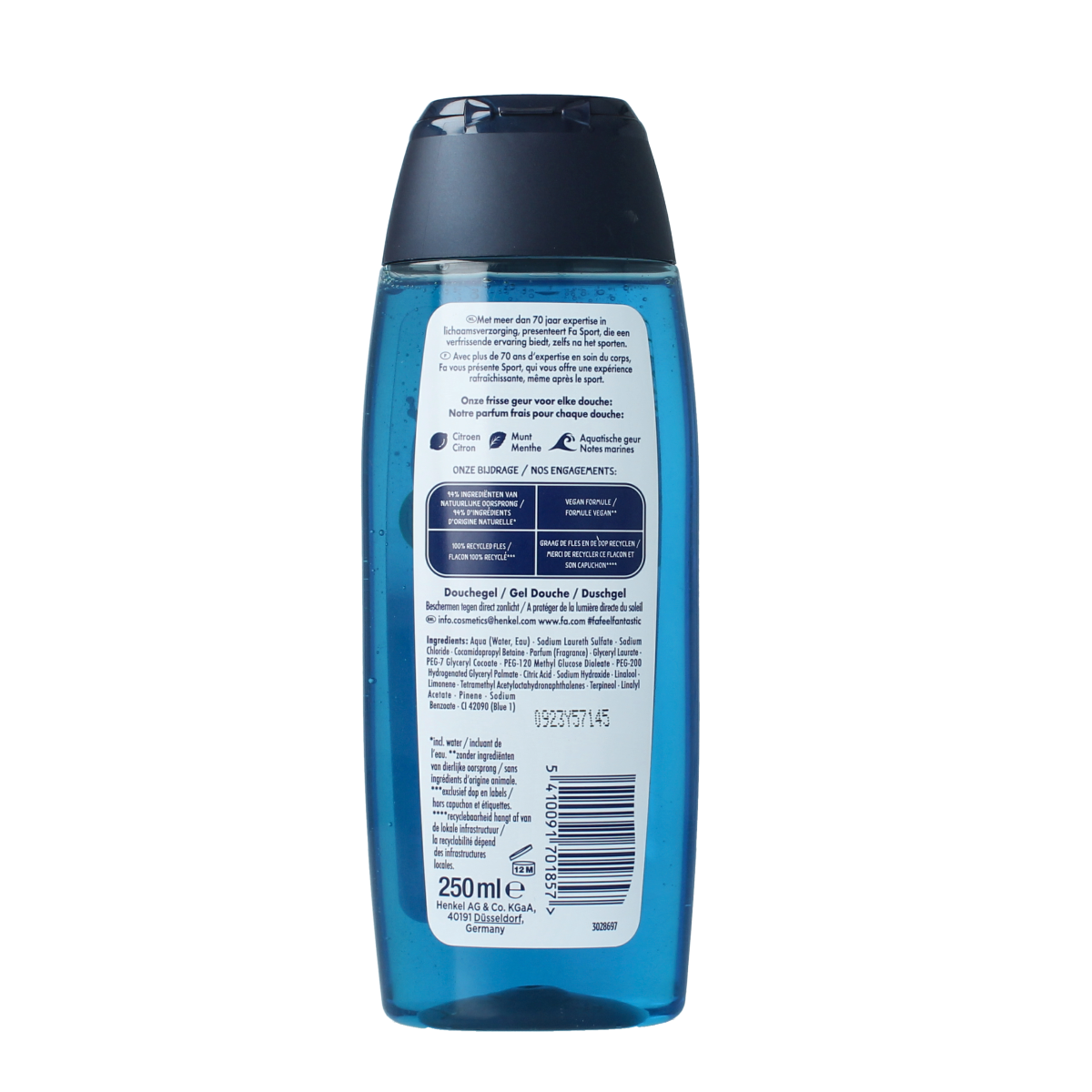 FA Men showergel fresh sport 250.00 Milliliter