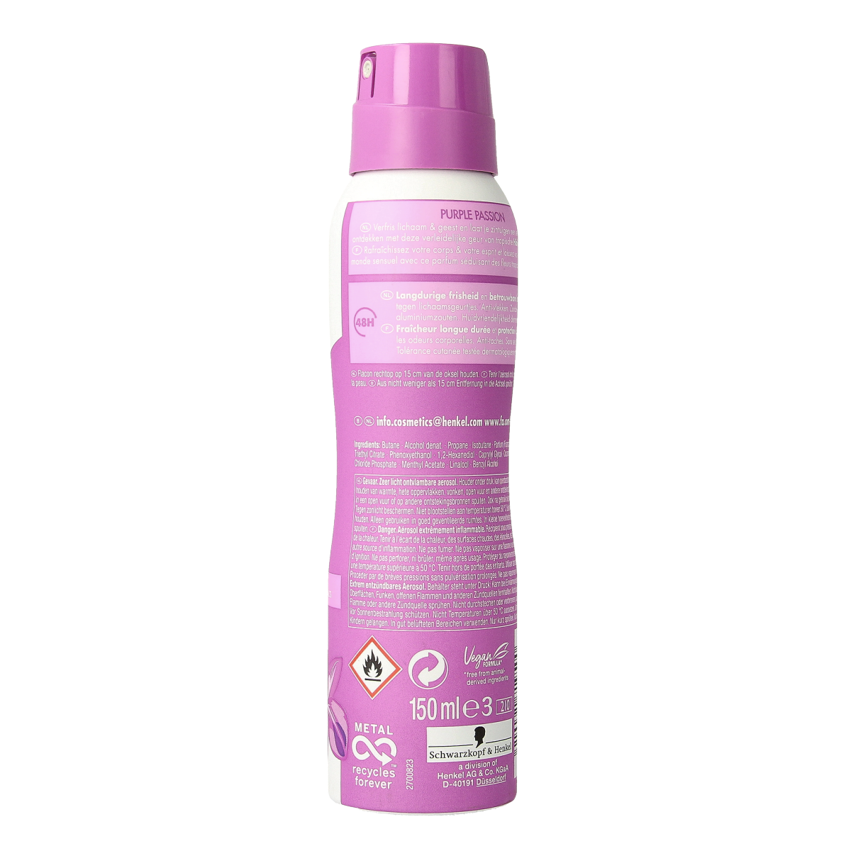 FA Deodorant spray purple passion 150.00 Milliliter