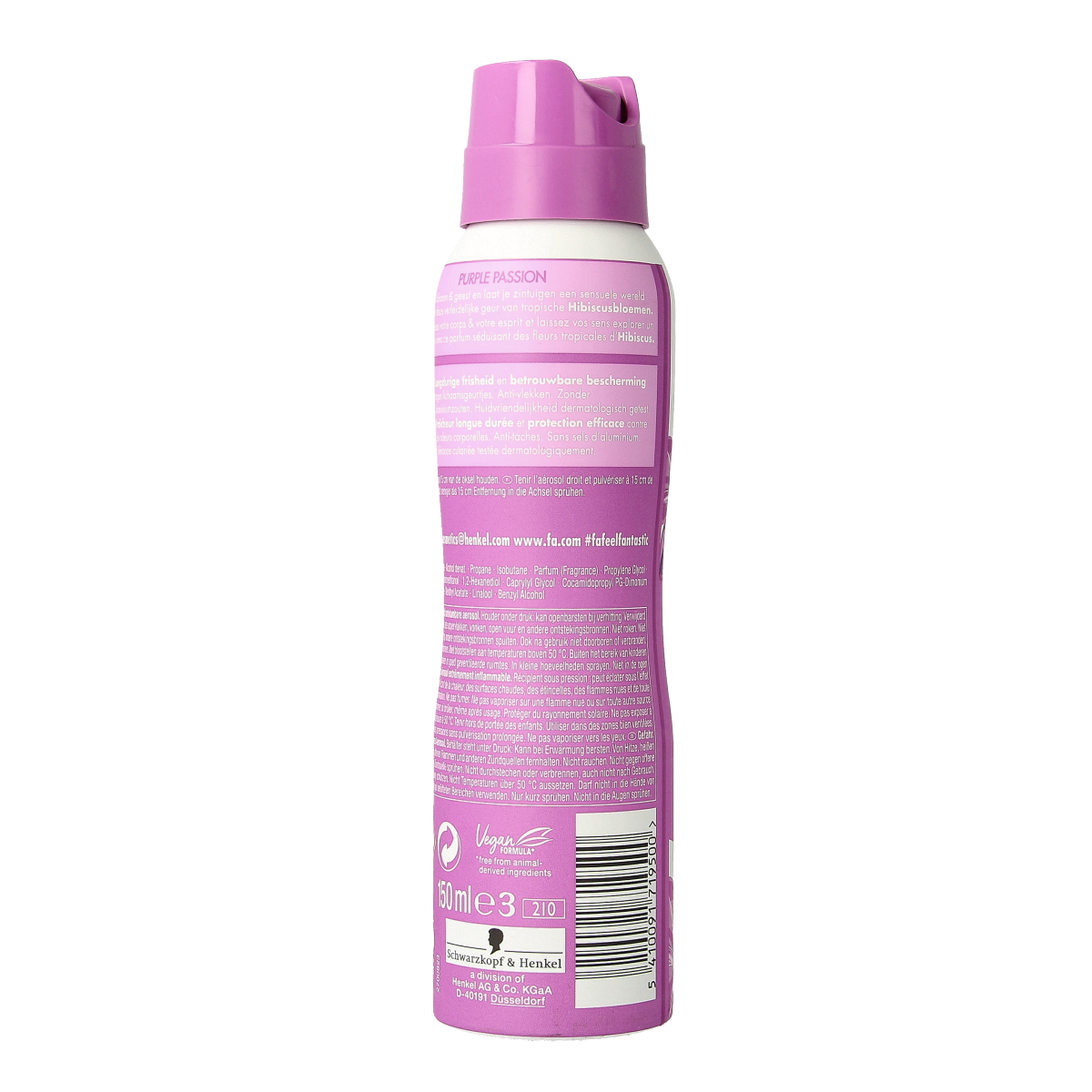 FA Deodorant spray purple passion 150.00 Milliliter