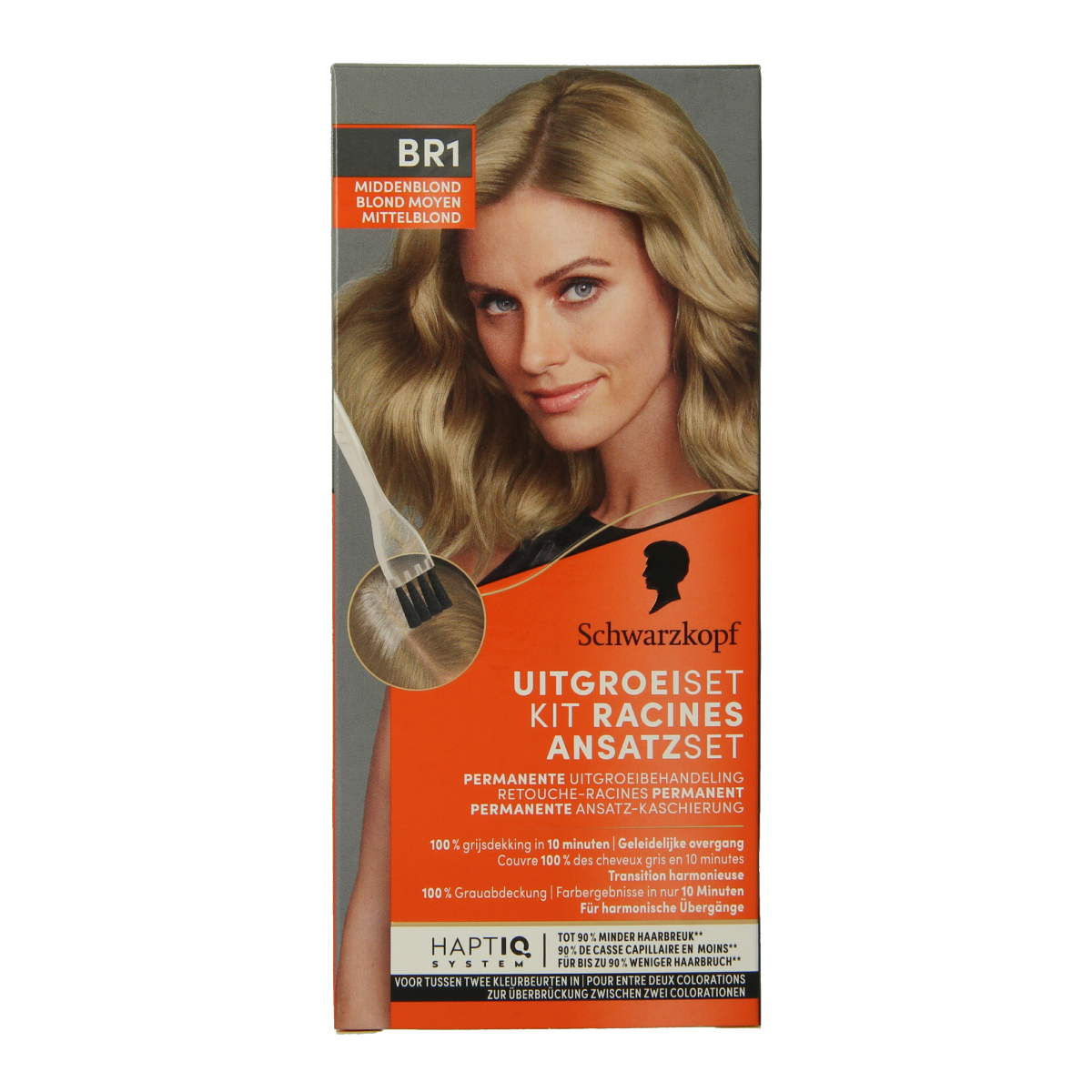 Schwarzkopf Vital uitgroeiset middenblond 1.00 Set
