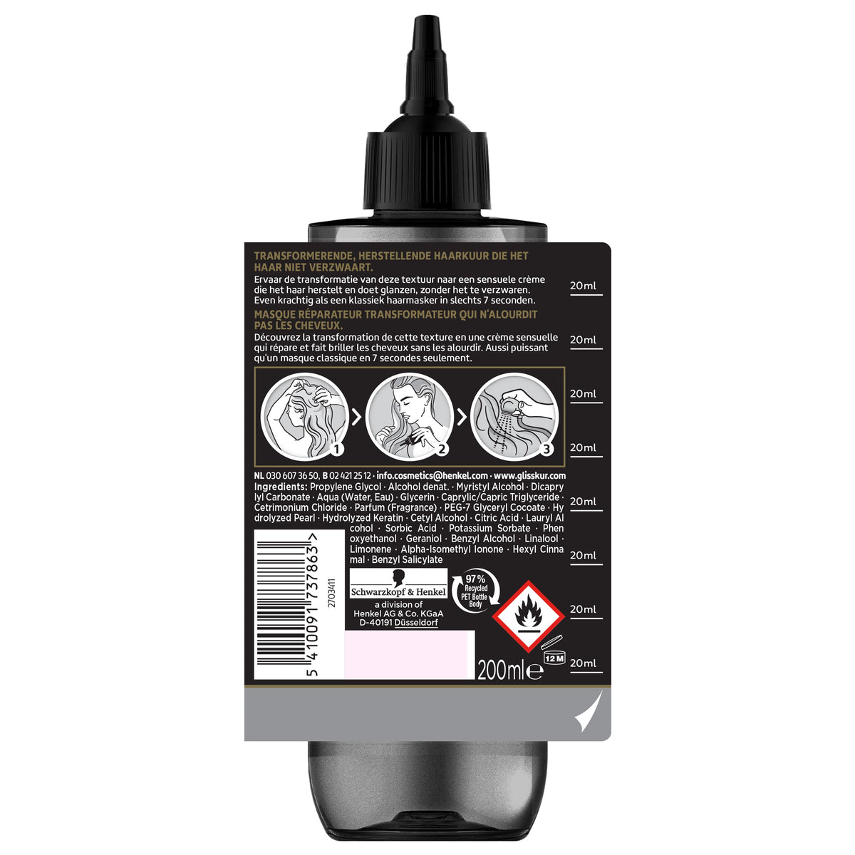 Gliss Kur Spray ultimate repair 200.00 Milliliter