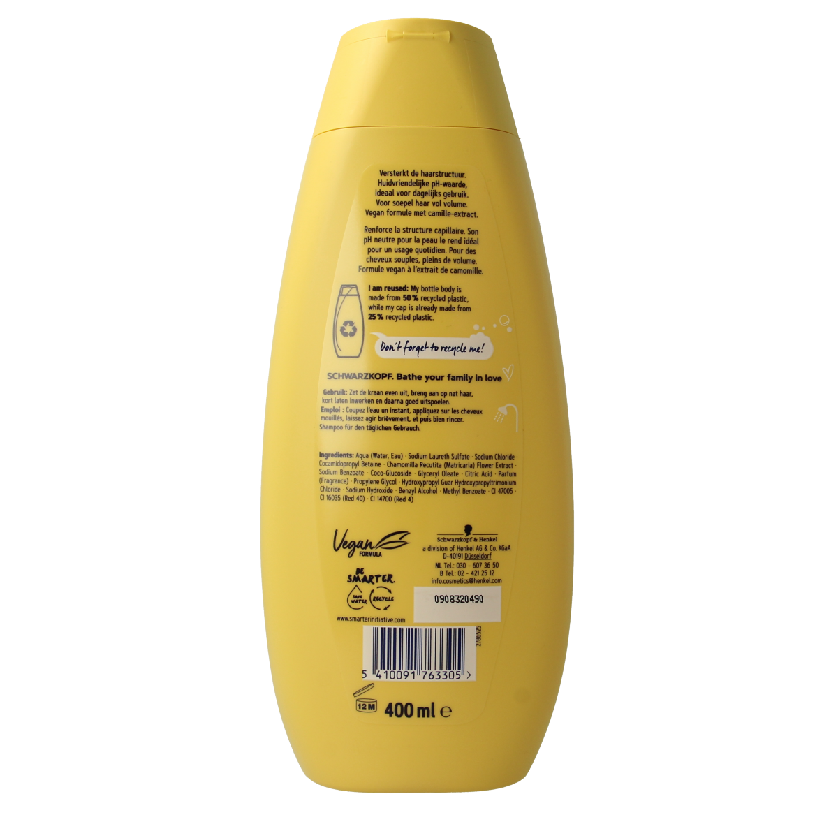 Schwarzkopf Shampoo elke dag 400.00 Milliliter