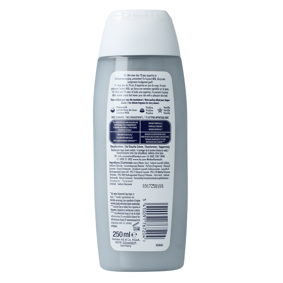 FA Shower coconut milk 250.00 Milliliter