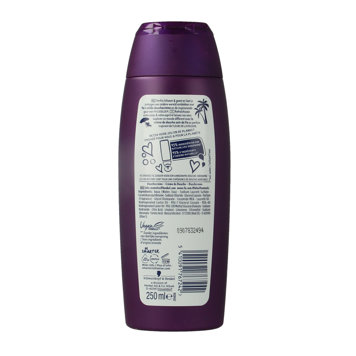 FA Douche mystic moments shea butter & passion fruit 250.00 Milliliter