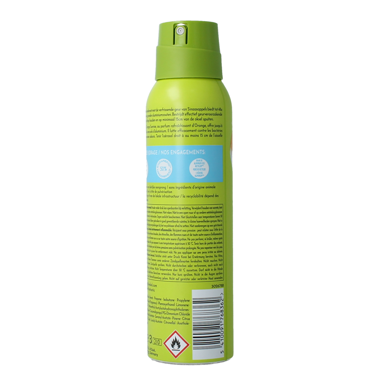 FA Deodorant spray orange sunrise 150.00 Milliliter