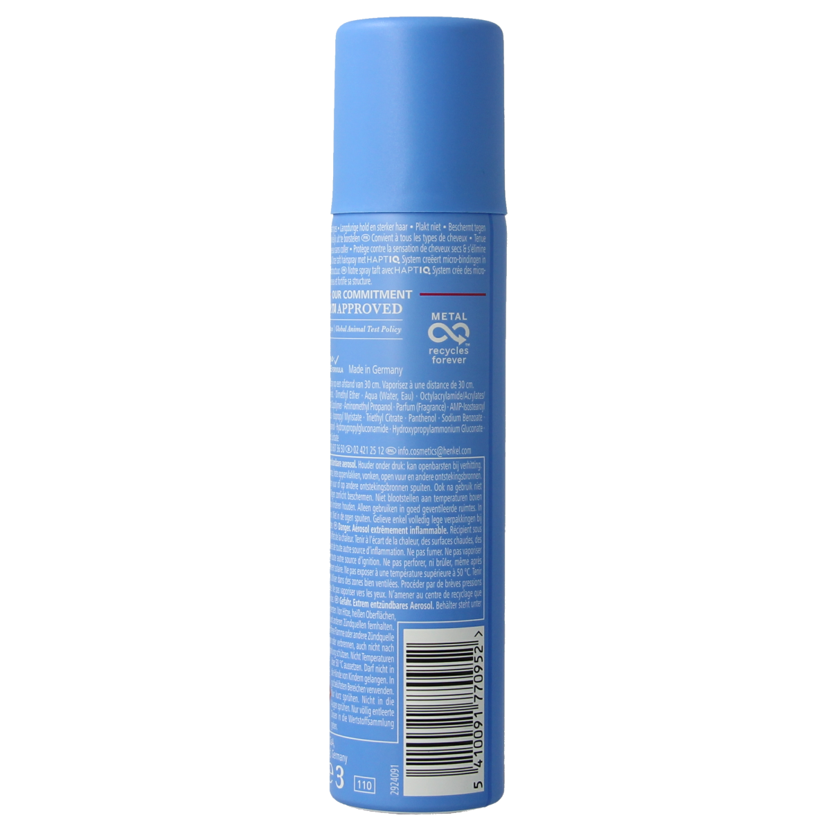 Taft Hairspray pocket size ultra strong 75.00 Milliliter