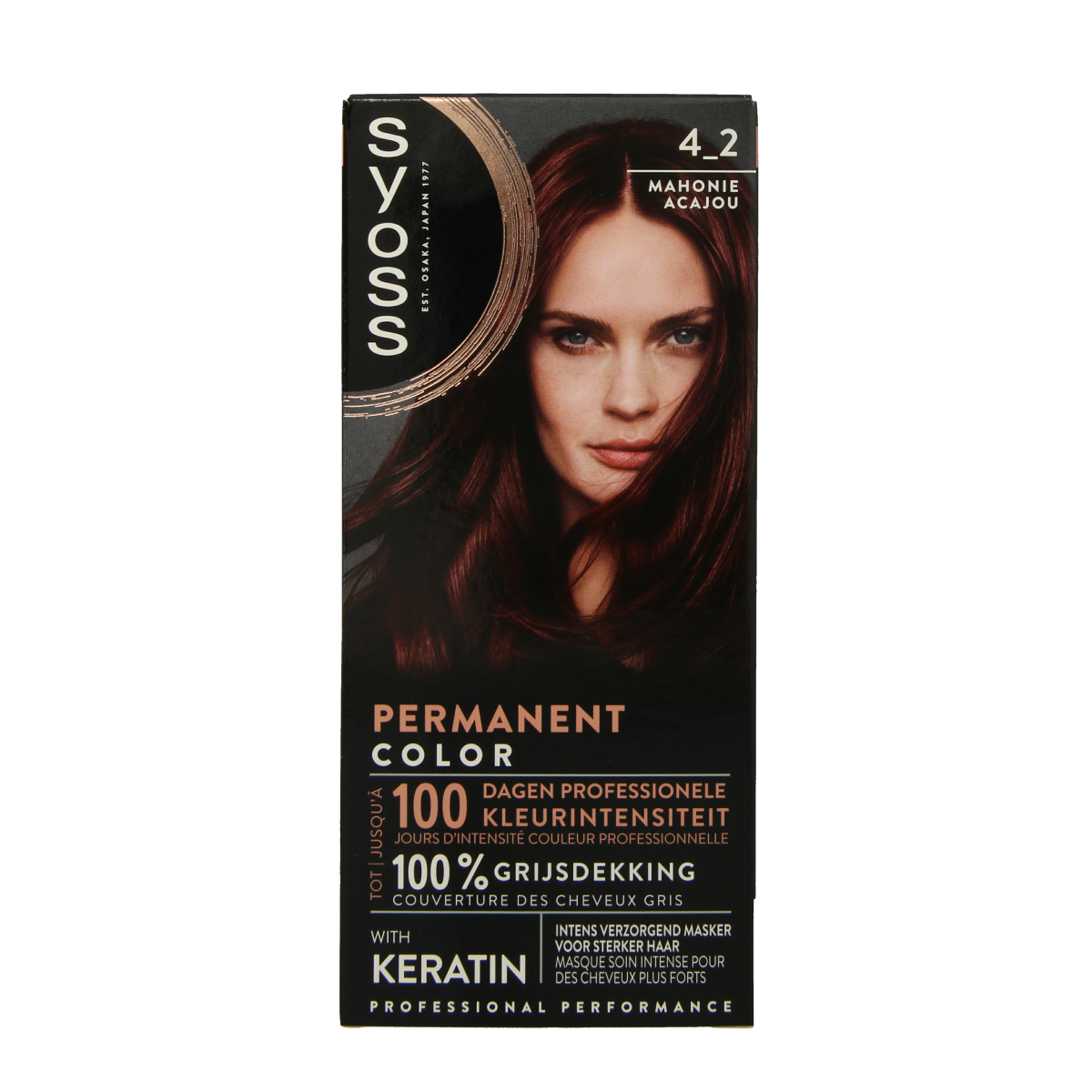 Syoss Color baseline 4-2 mahogany brown 1.00 Set